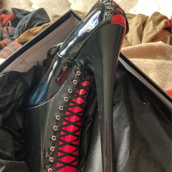 SOLD: Pleaser 8” corset Mary Janes, 7 - Picture 3 of 3